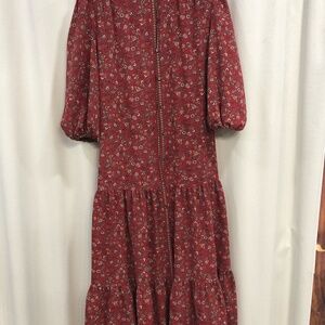 Max Studio Boho  Midi Dress